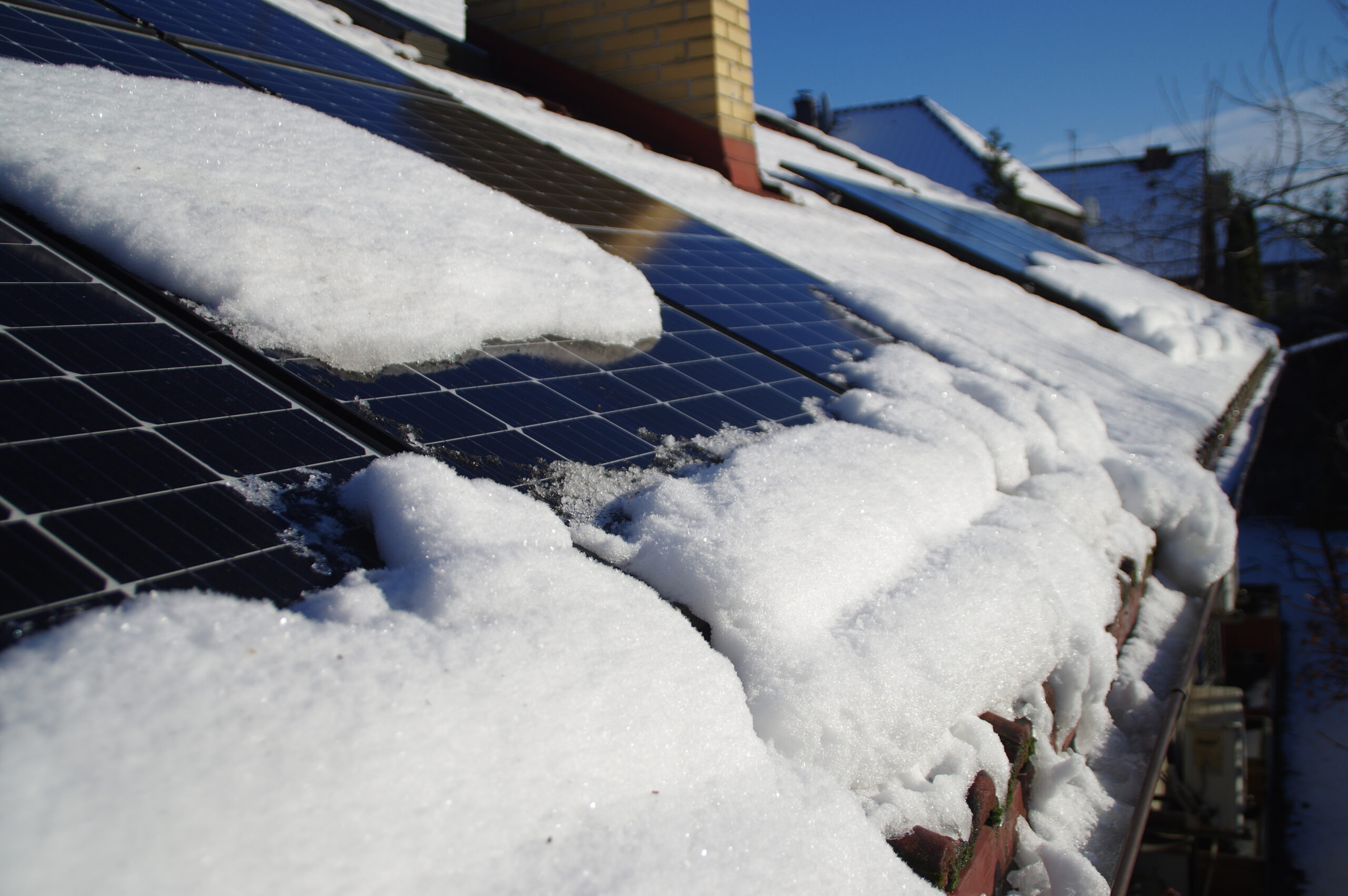 Solar panels maintenance